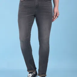Crimsoune Club Men Skinny Fit Clean look Light Fade Stretchable Jeans-55