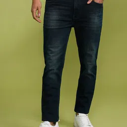 Crocodile Men Jean Slim Fit Clean Look Light Fade Cotton Jeans-image-68