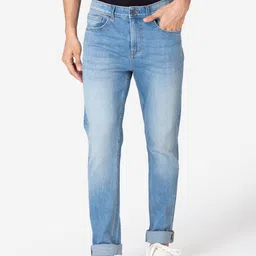 Red Tape Men Blue Skinny Fit Light Fade Stretchable Jeans-picture-17