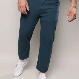 Instafab Plus Men Clean Look Jean Relaxed Fit Light Fade Stretchable Cotton Jeans-picture-15