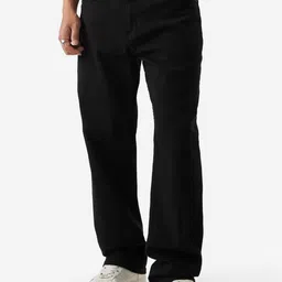 The Souled Store Men Straight Fit Mid-Rise Dark Shade Clean Look Stretchable Jeans-image-66