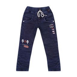 BAESD Boys Comfort Fit Printed Clean Look Dark Shade No Fade Stretchable Jeans-image-83