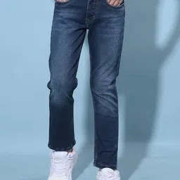 Crimsoune Club Boys Slim Fit Clean Look Light Fade Stretchable Jeans-picture-19