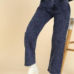 BAESD Girls Lean Straight Fit Low Distress Stretchable Jeans-image-6