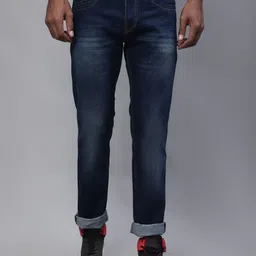 Cantabil Men Regular Fit Light Fade Stretchable Cotton Jeans-image-19