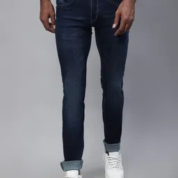 Cantabil Men Regular Fit Light Fade Stretchable Cotton Jeans-image-13