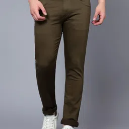 Cantabil Men Clean Look Stretchable Cotton Jeans-image-12