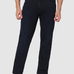 Celio Men Navy Blue Jean Straight Fit Stretchable Jeans-image-25