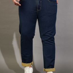 bigbanana Men Plus Size Clean Look No Fade Stretchable Jeans-49