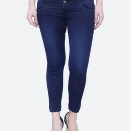 FCK-3 Women Vegas High-Rise Light Fade Embroidered Cotton Stretchable Jeans-picture-10