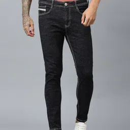 Code 61 Men Skinny Fit Low-Rise Stretchable Jeans-image-56