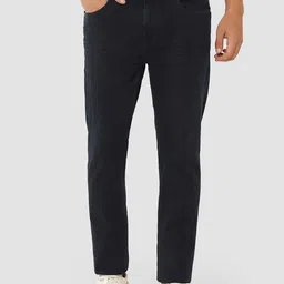 Blackberrys Yonk Skinny Fit Low-Rise Clean Look Dark Shade Cotton Stretchable Jeans-image-31