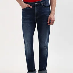 Tommy Hilfiger Men Straight Fit Clean Look Stretchable Jeans-image-98