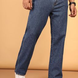 Wrangler Men Straight Fit Mid Rise Clean Look Stretchable Jeans-image-33