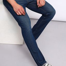 Lee Men Mid Rise Rodeo Clean Look Light Fade Stretchable Jeans-image-86
