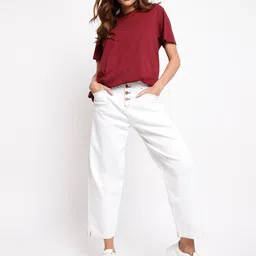 TALES & STORIES Women Relaxed Fit Stretchable Denim Jeans-picture-38