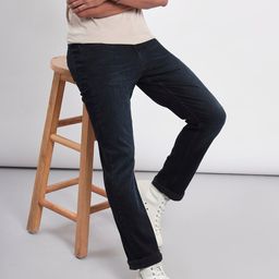 Lee Men Rodeo Straight Fit High Rise Clean Look Stretchable Jeans-picture-1