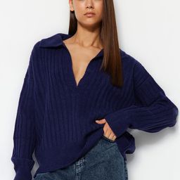 Trendyol Cable Knit Pullover Sweater-image-12