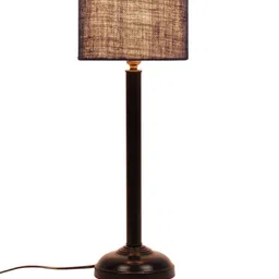 Devansh Blue Table Lamp with Jute Shade Lamp image 2