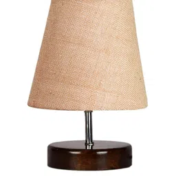 Devansh Beige Textured Table Lamp image 2