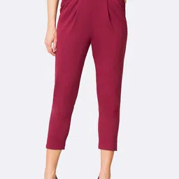 Van Heusen Women Pleated Trousers-image-55