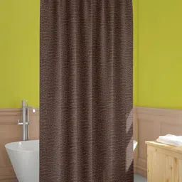 ArtzFolio Brown Printed Waterproof Shower Curtain-image-87