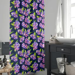 ArtzFolio Teal & Green Printed Waterproof Shower Curtains-82