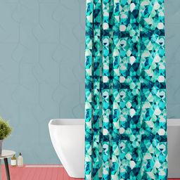 ArtzFolio Green Printed Waterproof Shower Curtains-image-73