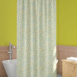 ArtzFolio Green Printed Waterproof Shower Curtains-81