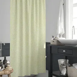 ArtzFolio Green & Cream Coloured Printed Waterproof Shower Curtains-image-84