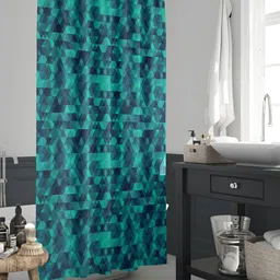 ArtzFolio Green Printed Waterproof Shower Curtains-image-74