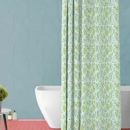ArtzFolio Blue & Green Printed Waterproof Shower Curtains-image-84
