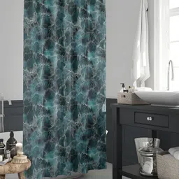 ArtzFolio Green Printed Waterproof Shower Curtains-image-71