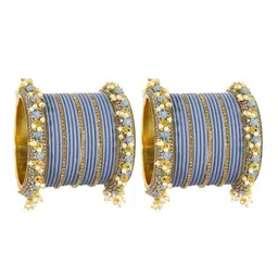NMII Set Of 42 Cubic Zirconia-Studded Bangle Set-25