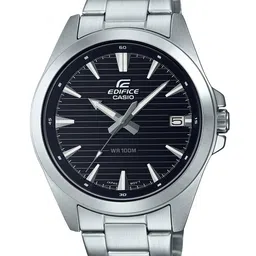 CASIO Men Printed Dial & Bracelet Style Straps Analogue Watch-ED535 EFV-140D-1AVUDF-51