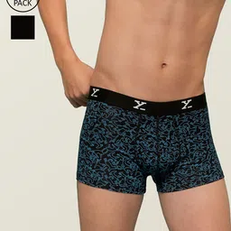XYXX Men IntelliSoft Antimicrobial Micro Modal Pack of 2 Shuffle Trunks XYTRNK2PCKN96XXL-picture-46