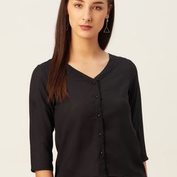 Belle Fille Black Regular Top-image-64
