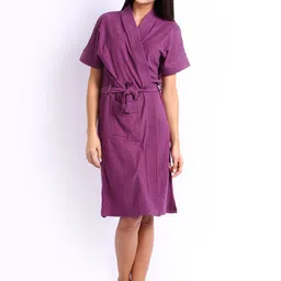 RedRose Women Cotton Soft Bath Robe-image-85