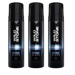 Wild Stone Men Set Of 3 Intense Black No Gas Deodorant 360ml-6
