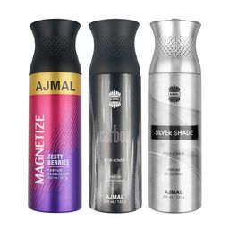 Ajmal Set of 3 Perfume Deodorants - 200ml each image 1