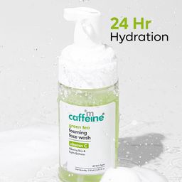MCaffeine Green Tea Foaming Face Wash With Vitamin C - 110 ml-37