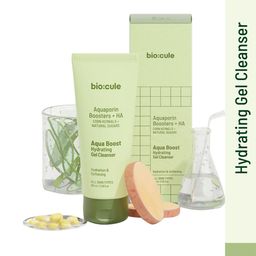 biocule Aqua Boost Hydrating Gel Cleanser For Hydration & Softening  - 100ml-39