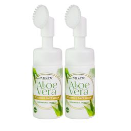 KELYN Set Of 2 Aloe Vera Foaming Face Wash 100ml Each-10
