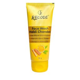 Recode Haldi Chandan Face Wash For Pore Minimizing With Glycerin Extract - 50g-74