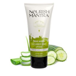 Nourish Mantra Upvan Cucumber Mint Face Wash - 50ml-1