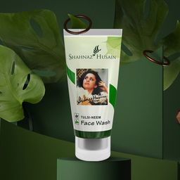Shahnaz Husain Tulsi Neem Face Wash For Healthy Glow - 50g-44
