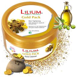 Lilium Set of 2 Herbal Gold Face Pack-30