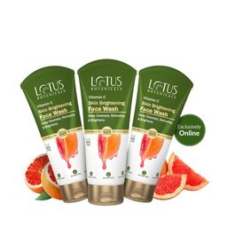 Lotus Botanicals Set Of 3 Vitamin C Skin Brightening Face Wash - 100 ml Each-26