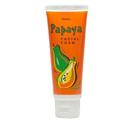 Queue Mistine Papaya Enzymes Extract Facial Foam Face Wash Cleanser-13