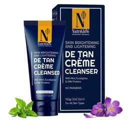 Nutriglow Advanced Organics Sustainable De Tan Cream Cleanser with Mint & Eucalyptus - 100 g-18